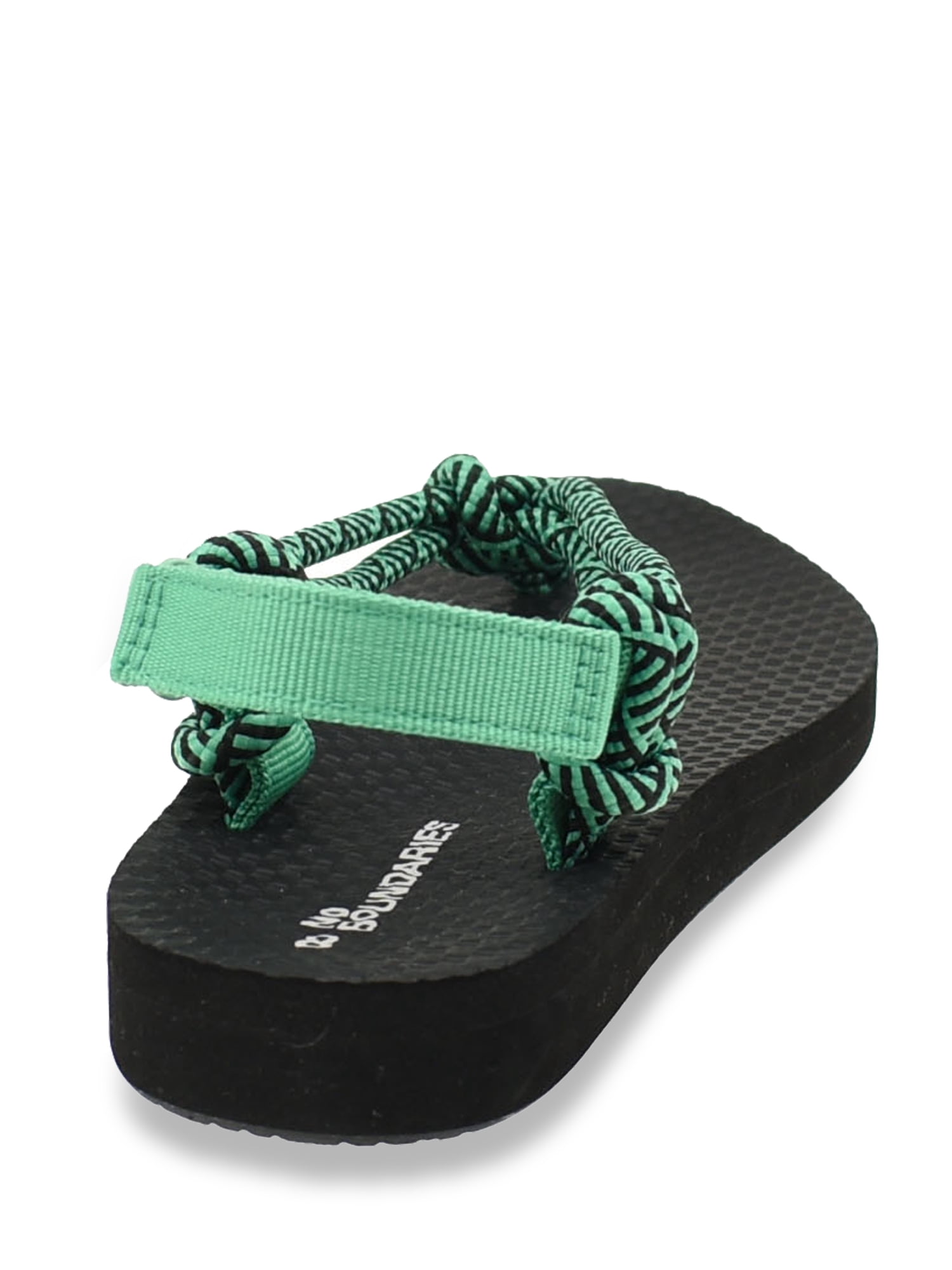 No Boundaries Women's Rope Thong Sandal