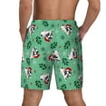 thumbnail image 4 of Balery Christmas French Bulldog Mens Swim Trunks Swim Shorts for Men Quick Dry Inseam Beach Shorts with Compression Liner Pocket-3X-Large, 4 of 9
