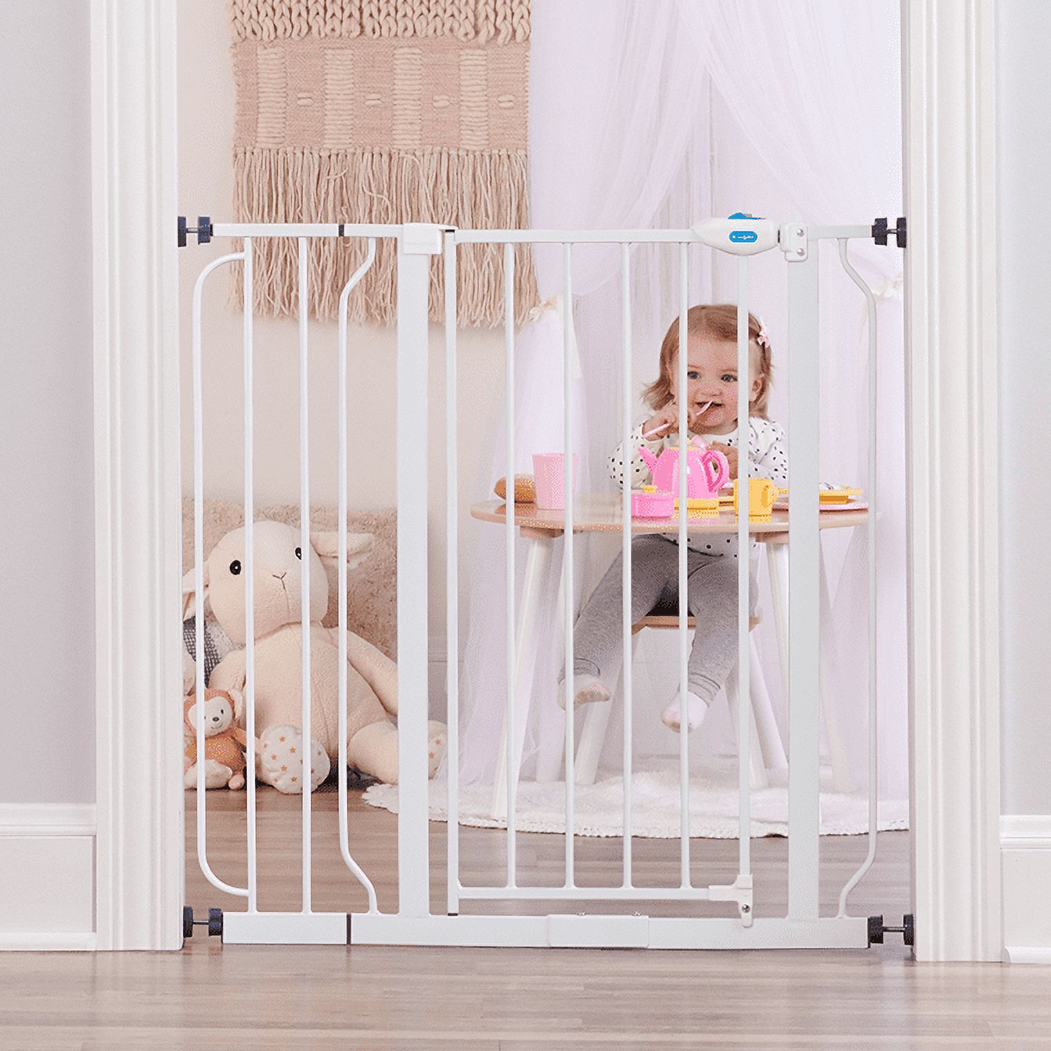 Regalo Easy Step Extra Tall Walk-Through Baby Gate, 29.5-38.5 Inches photo 8
