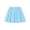 Blue, variant on Big Girls Bubble Skort - Balloon High Waisted Skirt Puffy Hem Summer Trendy Purple Bottom Size 14