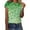 Green, variant on Clothing Summer Spring Shirts for Women Tops Women Daily Casual Printed Short Sleeve O Neck T Shirt Tops Tunic Tops 2025 Dressy