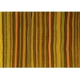 thumbnail image 1 of Ahgly Company Machine Washable Indoor Rectangle Southwestern Yellow Country Area Rugs, 4' x 6', 1 of 4