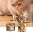 thumbnail image 1 of 6 bolas de pompón para gatos, juguetes para masticar, bolas de peluche ligeras y peludas, regalos interactivos para gatitos, mascotas, apartamentos de, 1 of 4