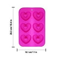 thumbnail image 5 of EUDIDV Silicone Bundt Cake Mold 3PCS Silica Gel Mould Skating Mould Silica Gel Cake Cooking Accessories. Cake Molds Mini, 5 of 6