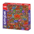 thumbnail image 2 of Springbok 1500 Piece Jigsaw Puzzle Nifty Neon - Made in USA, 2 of 3