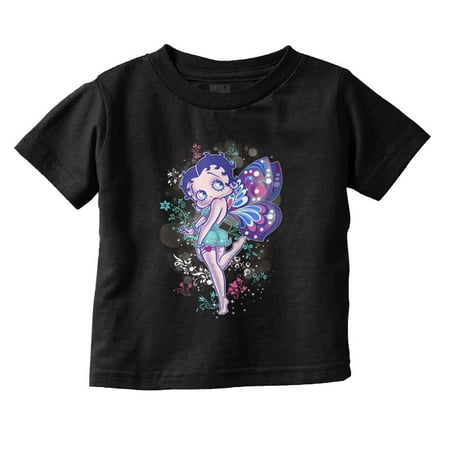 

Betty Boop Magical Fairy Wings Youth T Shirt Tee Girls Infant Toddler Brisco Brands 2T