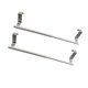 thumbnail image 1 of unbranded 2Ud Toallas De Acero Inoxidable Para Y Cocina Con Y Alta Resistencia Plata, 1 of 8
