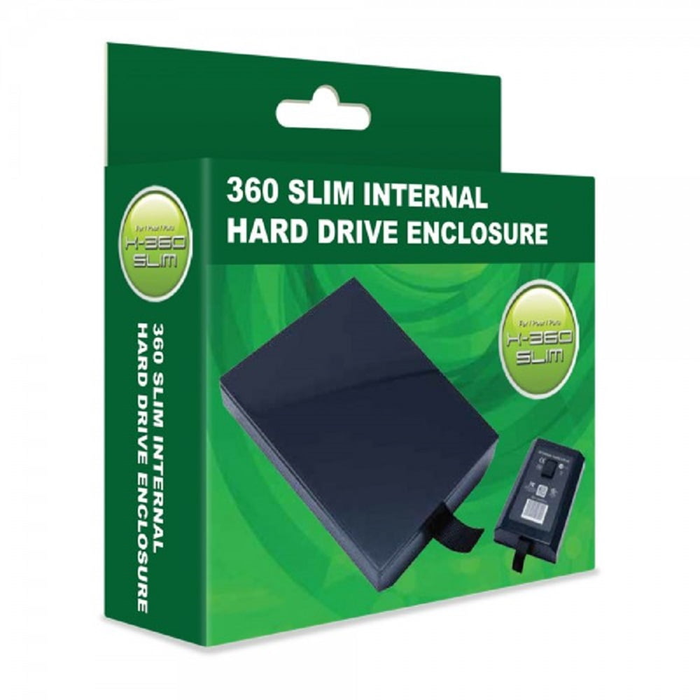 Namaak weg te verspillen Schouderophalend Internal Hard Drive Enclosure for Xbox 360 Slim - Walmart.com