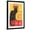 Black Frame, variant on Art.com Art Deco Chat Noir Poster Art Print, 12" x 18"