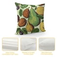 thumbnail image 4 of YINGXI Fruit Yellow Leaves Summer Art Fruit Pillow Covers Pillowcases Home Decor Bed Couch Sofa Office Living Room Cushion 22x22in, 4 of 5