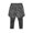 Camouflage, variant on IYTR Men's 2 in 1 Running Shorts Compression Tights Workout Gym Fitness Sports Pants with Phone Pocket White XXL