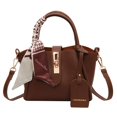 thumbnail image 1 of Bolsos de diseño de nicho 2025, nueva moda, bolso retro con alas, bolso bandolera de seda con decoración de bufanda de moda, 1 of 5