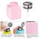 thumbnail image 5 of Disolvente Alcohol Dispensador 120ml(4oz) Empujar Abajo Líquido Dispensador Bomba con Sellado Inoxidable Acero Tapa para Acetona Limpiador Esmalte Removedor, Rosa, 5 of 6