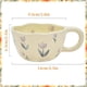 thumbnail image 4 of Elegante de Café de CeráMica Floral con Decoraciones Florales, Vasos de de 250 Ml para DecoracióN del Hogar,B, 4 of 6