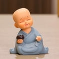 thumbnail image 4 of Small Decoration Zen Monk Home Decoration Living Room Tea Table Doll Doll Cure Department Decompression, 4 of 7