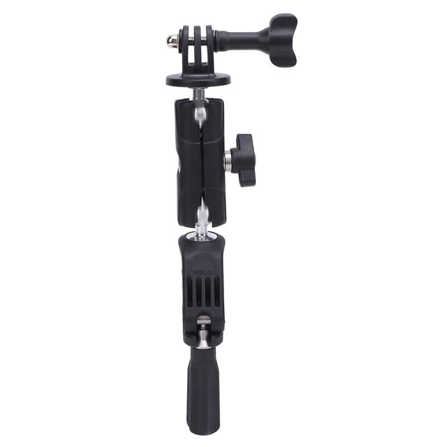Soporte De Motocicleta Para Cámara, Junta De Doble Rótula Ajustable, Compatibilidad Universal, Soporte De Ciclo De Cámara Estable Para Ciclismo