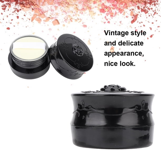 Caja Dispensadora De Polvo Suelto Vintage Rose Con Soplo, Tamaño Pequeño Para Uso En Viajes Caja Dispensadora De Polvo Suelto Vacía Caja Dispensadora De Polvo De Maquillaje