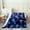 Black Blue, variant on YST Sea Animal Blanket Throw 50x60 Inch Crab Lobster Throw Blanket For Teens Boys Shark Fish Prawn Retro Background Fleece Blanket Blue Red Ocean Life Flannel Blanket