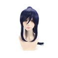 thumbnail image 3 of SUCS Women's Fashion Wig Purple Synthetic Hairshort Wigs hair Wave Wig, 3 of 5