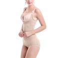 thumbnail image 1 of Waist Trainer Bodysuit Tummy Control Buttock Lift Breast Support Breathable Cincher Tank Top for Postnatal Recovery Skin Color M, 1 of 8
