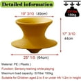 thumbnail image 2 of Gyro Sensory Swivel Chair, 360° Rotating Autism Children's Chair, AntiSlip Orange Base, 2 of 5