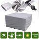 thumbnail image 5 of Abdeckung Gartenm?bel, Rechteckige Für Gartentisch M?belset, Schneeschutz Wasserdicht Staubdicht Anti-UV Atmungsaktives, Wasserdicht & Winterfest Oxford 210D, Grau,210x110x70cm, 5 of 6