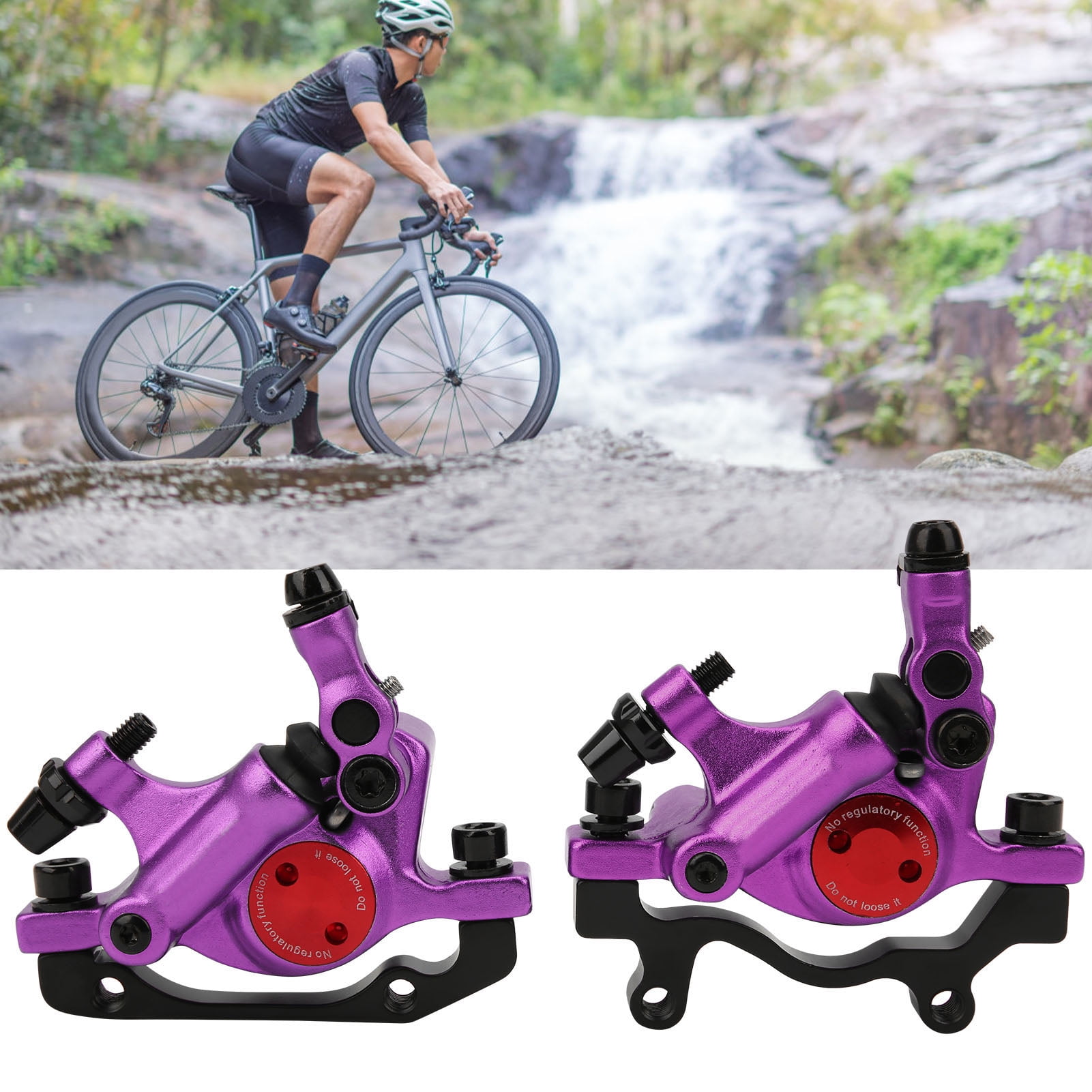 Details about   2pcs Aluminium Alloy Cycling Disc Brake Device Mountain Bike Folding Bicycle Set 