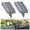 gray-10pcs, variant on Imitation Stone Garden Fence Plastic Retaining Edging Border Grey Cobbled Effect,Plastic Garden Retaining Edging Fence,Flexible Interlocking Landscape Edging,for Landscaping Flower Beds