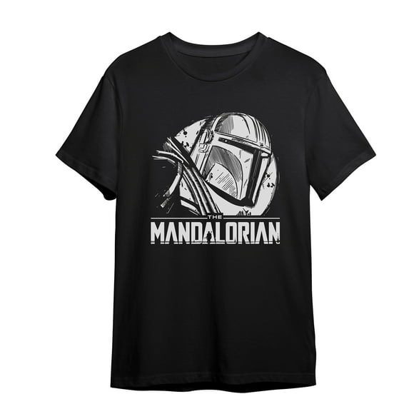 Playera Manga Corta WAALS Star Wars Mandalorian Extra Grande