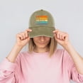 thumbnail image 6 of Dont Let The Hard Days Win Khaki Hat Adjustable Funny Fashion Unisex Baseball Cap for Men Women, 6 of 7