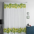 thumbnail image 3 of Classic Italian Brunch Pattern Lemon Fruit Tulle Curtains for Living Room Bedroom Modern Kitchen Sheer Curtain for Voile Curtain, 3 of 7