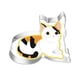thumbnail image 1 of Molde de acero inoxidable para galletas, molde para cortar con forma de ratón y gatito de dibujos animados, herramienta para hornear masa de pan al vapor, 1 of 6