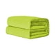 thumbnail image 2 of Manta de vellón de franela | Manta de felpa de color sólido | Suave terciopelo de poliéster Comfort | Acogedora funda ligera para sofá y cama | Rosa intenso/Naranja/Rojo/Verde | 59.05x39.37 pulgadas, 2 of 7