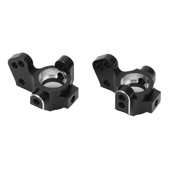 Tasse de Direction avant, Tasse de Direction avant en Alliage d'Aluminium Noir pour Voiture de Route 3Racing Sakura D5 1/10