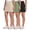 Set 2, variant on Real Essentials 3 Pack: Women's 16" Athletic Skort with Pocket - Skirt for Golf Tennis Gym Running (Available In Plus)