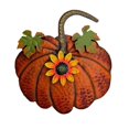 thumbnail image 2 of Metal Pumpkin Garden Stake Fall Decor Decorative Rustic Pumpkin Yard Stake Sign Yard Decor Outdoor Thanksgiving Yellow,A, 2 of 5