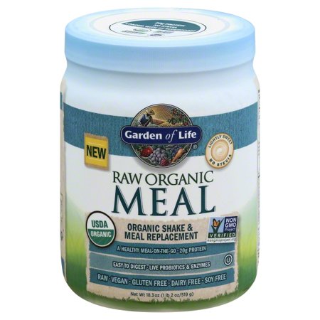 Garden of Life Raw Organic Meal Shake & Meal Replacement 18.3 oz (Best Plant Based Meal Replacement Shakes)