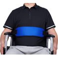thumbnail image 2 of Cinturón de seguridad para silla de ruedas, arnés ajustable, cintura, correa para regazo, cuidado para pacientes y ancianos (azul) Rojo Verde, 2 of 5