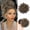 DJ10A0906, variant on Chorliss Synthetic Claw Chignon Women Messy Curly Fluffy Hair Bun Clip In Ponytail Hair Extensions Natural False Hairpieces
