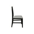 thumbnail image 6 of Castle Place Heritage Vertical Wooden Dining Chairs, Black, Set of 2, 6 of 9