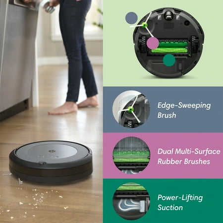iRobot - Roomba i3 EVO (3150) Wi-Fi Connected Robot Vacuum - Neutral