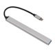 thumbnail image 5 of USB C Hub 7 en 1 plateado Plug and Play USB C al adaptador multipuerto de concentrador 7xUSB3.0 para Win Office, 5 of 10