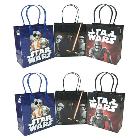 12 PCS Disney Star Wars Authentic Goodie Party Favor Gift Birthday Loot Bags