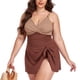 thumbnail image 5 of Trajes de Baño de Cintura Alta para Mujeres Trajes de Baño de Corte Alto para Mujeres Moda Color Sólido Que Coincide Traje Delgado Traje de Baño de Surf Deportivo, 5 of 8