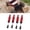 Red, variant on Riousery 4PCS RC Shock Absorber Set Premium Alloy 80mm / 3.15 inches Shock Absorber Oil Damper for 1/10 RC Car Upgrade Parts Heavy Duty Red Replacement Components for Enthusiasts