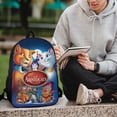 thumbnail image 6 of The Aristocats Backpack Bookbag Casual Daypack Travel Backpacks for Work Hiking Camping, 6 of 8