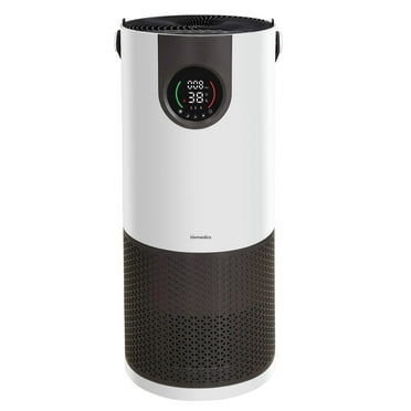 Homedics® 2-in-1 Air Purifier &  Humidifier, with Digital Particle Sensor, Color-Coded Indoor Air quality