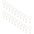 thumbnail image 4 of 20 Piezas Favores de Bautismo con Mini Rosarios Cruzados Pulsera de Cuentas AcríLicas Bautizo ComunióN Dedo Rosario Pulsera, 4 of 8