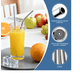 thumbnail image 2 of Popotes Metalicos Con Funda Kit 8 Pc +4 Cepillos Xtellar Color Plateado, 2 of 4