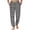 10# Navy, variant on Men's Plaid Pajama Joggers Elastic Drawstring Waist Sleep Pants Casual Loungewear Bottoms with Side Pockets